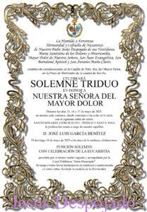 Lee más sobre el artículo CULTOS A NUESTRA SEÑORA DEL MAYOR DOLOR 2025