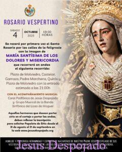 Lee más sobre el artículo I ROSARIO VESPERTINO